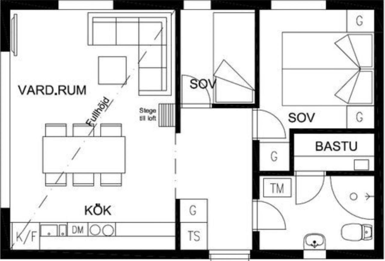 Bruksvallarna - Modern Fjaellstuga Med Panoramautsikt Och Wifi 外观 照片