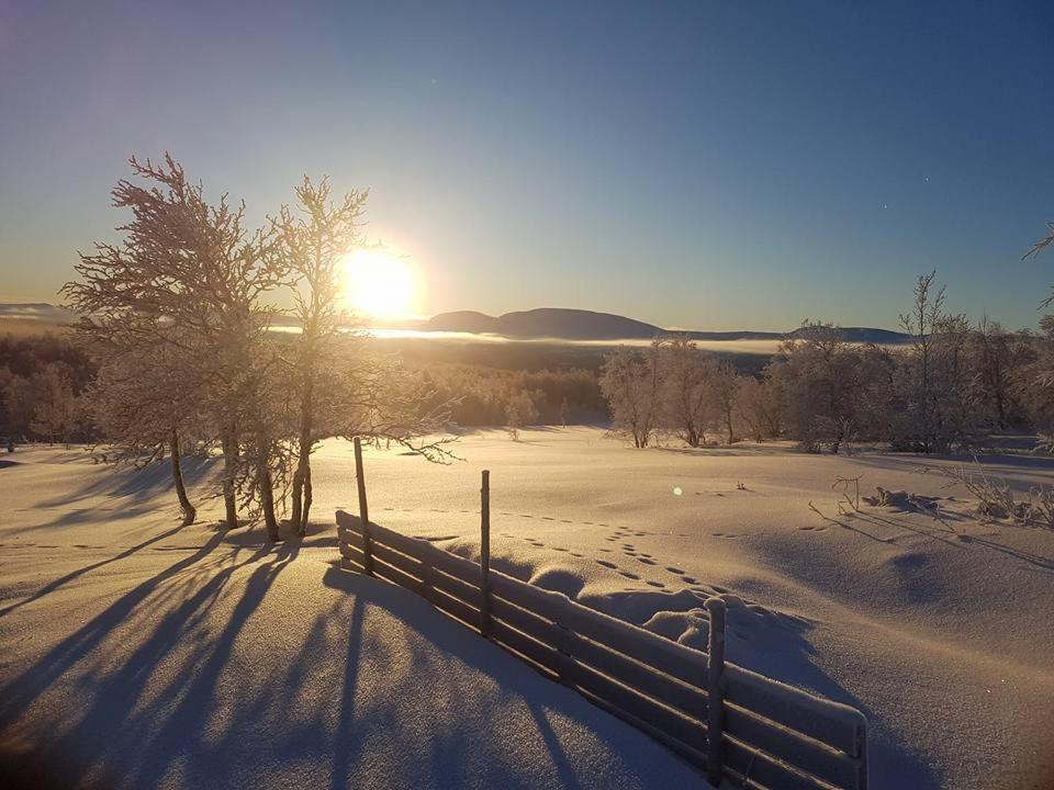 Bruksvallarna - Modern Fjaellstuga Med Panoramautsikt Och Wifi 外观 照片